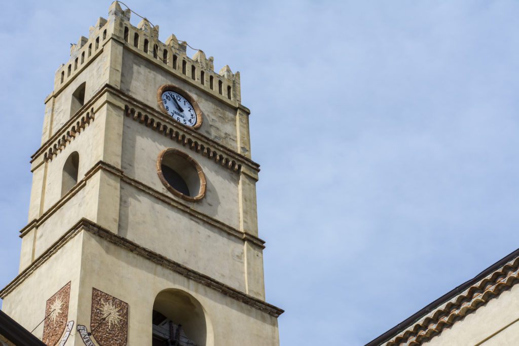 La Torre della Chiesa di San Michele Arcangelo.