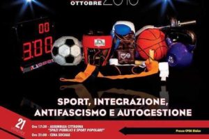 -MEETING NAZIONALE DELLO SPORT POPOLARE- 21-22-23 OTTOBRE -COSENZA-