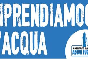 Riprendiamoci l’acqua: sabato 2 dicembre manifestazioni a Lamezia e Cosenza(AUDIO).