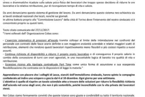 Da Lecce all’Italia: quando il padrone è lo stesso,la lotta è comune(AUDIO).