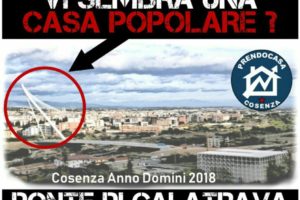 Ponte di Calatrava:Prendocasa lancia la mobilitazione per il giorno dell’inaugurazione.