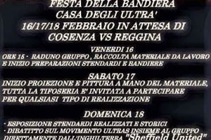 Cosenza: tre giorni di iniziative allo spazio occupato “La Casa degli Ultrà”. Ospiti gli inglesi dello Sheffield United (AUDIO)